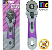Cortador Circular 45mm Manual Patchwork Scrapbook Toke Crie