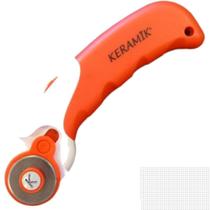 Cortador Circular Estilete Rotativo 45mm Keramik