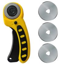 Cortador Circular Lanmax 45mm + 3 Lâminas Refis Profissional