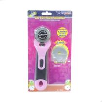 Cortador Circular Manual 45mm + 1 Disco Refil E Fita Métrica