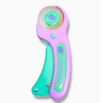 Cortador Circular Tecido Premium Princess Lilás Manual 45mm