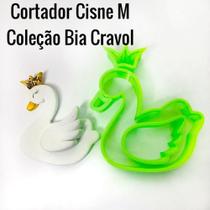 Cortador Cisne M - 6 cm - coleção Bia Cravol