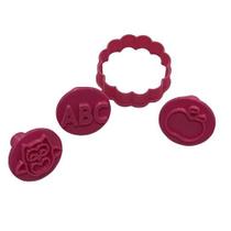 Cortador com Marcador Mini Trio Dia dos Professores 4cm - D250939 - D250941 - Ideal para Docinhos Personalizados