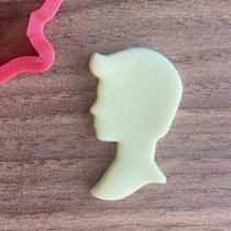 Cortador Contorno Busto Cabeça Ken Barbie Topete