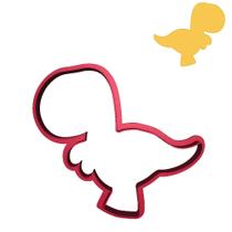 Cortador Contorno Dinossauro Baby Dino Trex Cute