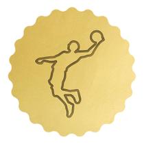 Cortador Contorno Silhueta Jogador Enterrando