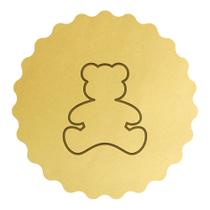 Cortador Contorno Ursinho Fofinho Sentado