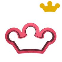 Cortador Coroa 3 Pontas Princesa Encantada Castelo Cortador Coroa 3 Pontas Princesa Encantada Castelo