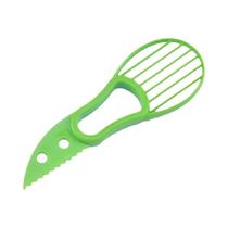 Cortador De Abacate 3 Em 1, Descascador, Separador De Polpa, Ferramenta De Cozinha Plástica