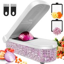 Cortador de alimentos LHS Multifuncional 4 em 1 Picador de vegetais branco