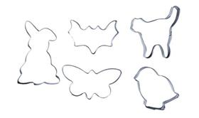 Cortador De Animais 5 Pçs - Ca147 Cortador De Animais 5 Pçs - Ca147