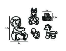 Cortador de Bebê - 5 pçs - Cod.GMEZN1070 - Prime Chef Cortador de Bebê - 5 pçs - Cod.GMEZN1070 - Prime Chef