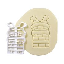 Cortador De Biscoito De Papai Noel Em Forma De Homem De Gengibre Para Crianças, Moldes De Biscoito