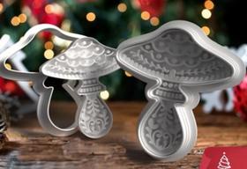 Cortador de Biscoito Ornamental Natal Cogumelo