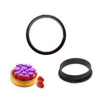 Cortador De Bolo Redondo Perfurado Para Mousse, Utensílio De Confeitaria Para Decoração DIY De