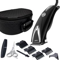 Cortador De Cabelo 18w Philco Profissional Regulagem Cr12 Maquina Com Maleta
