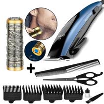 Cortador De Cabelo Gama Italy Master Profissional 9 Acessorios Magnetic 7w Máquina Barbeador Mini m36