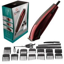 Cortador De Cabelo Gama Italy Profissional 21 Acessórios Maquina