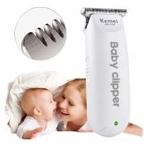 Cortador de Cabelo Infantil e de Bebê Kemei KM-1319 Com Operação Silenciosa