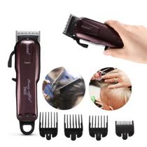 Cortador de Cabelo Kemei 2600 com 6 Pentes