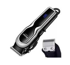 Cortador de Cabelo Kemei Km119 Led Digital Precisão