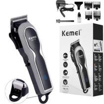 Cortador de cabelo KMEI KM-119 Recarregável para barbearia Cortador de cabelo KMEI KM-119 Recarregável para barbearia