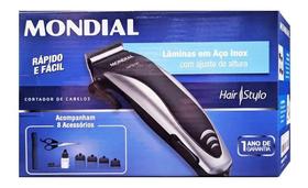 Cortador de cabelo Mondial Stylo Hair CR-02 1250-08