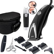Cortador De Cabelo Philco 18w Profissional Maquina Aparador Nariz Maleta
