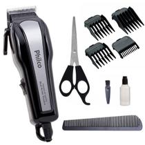 Cortador de Cabelo Philco Dual Action Titanium Preto + 9 Acessórios