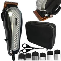 Cortador de cabelos barba pelos profissional philco 14w