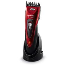 Cortador de Cabelos Flex Clipper Mondial Vermelho e Preto 10W CR-04 Cortador de Cabelos Flex Clipper Mondial Vermelho e Preto 10W CR-04