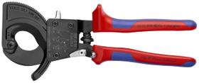 Cortador de cabo com catraca KNIPEX Ratcheting Cable Cut Cortador de cabo com catraca KNIPEX Ratcheting Cable Cut
