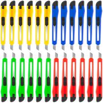 Cortador de caixa DIYSELF, pacote com 24, cortador de lâminas de 9 mm de largura Cortador de caixa DIYSELF, pacote com 24, cortador de lâminas de 9 mm de largura