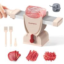 Cortador de carne SupMakin Espessura de carne fresca ajustável 2/4 mm
