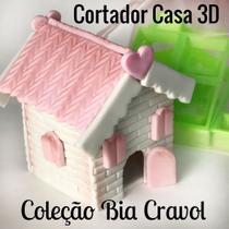 Cortador de Casinha 3D - Porta Doce - coleção Bia Cravol