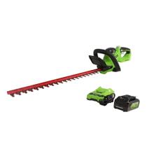 Cortador de Cerca Viva Greenworks 24V 56 cm sem fio 4,0 Ah USB Cortador de Cerca Viva Greenworks 24V 56 cm sem fio 4,0 Ah USB