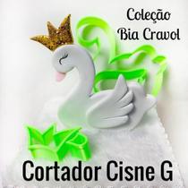 Cortador de Cisne G - 9 cm coleção Bia Cravol