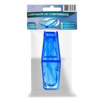 Cortador De Comprimido Com Lâmina Afiada Cor Azul - 3B