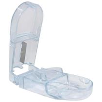 Cortador de Comprimidos Compacto Transparente Senior Care