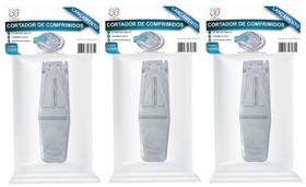 Cortador De Comprimidos Lâmina De Aço Resistente 3 unidades