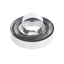Cortador de confeiteiro molde Circular 18cm aço inox