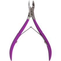 Cortador de Cutículas Cala Soft Touch Orquídea Aço Inoxidável