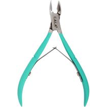 Cortador de Cutículas Cala Soft Touch Verde Menta em Aço Inoxidável