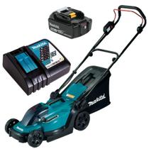 Cortador De Grama A Bateria 18v 5ah Dlm330 Makita Com Carregador Rápido