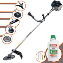 Cortador de Grama À Gasolina Anmax CG430-B 1,7HP de Potência 43cc 12.000rpm Roçadeira Profissional Completa Com 5 Opções de Cortes Para Todos os Tipos de Trabalho + ÓLEO STIHL 2 TEMPOS Cortador de Grama À Gasolina Anmax CG430-B 1,7HP de Potência 43cc 12.000rpm Roçadeira Profissional Completa Com 5 Opções de Cortes Para Todos os Tipos de Trabalho + ÓLEO STIHL 2 TEMPOS