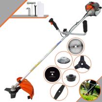 Cortador de Grama À Gasolina Vulcan VR330P Motor 2T 33cc 1,2HP 10.000rpm Roçadeira Lateral Completa de Alta Perfomance Com Guidão Anti-Vibração 6 Opções de Cortes Para Todos os Tipos de Trabalho Cortador de Grama À Gasolina Vulcan VR330P Motor 2T 33cc 1,2HP 10.000rpm Roçadeira Lateral Completa de Alta Perfomance Com Guidão Anti-Vibração 6 Opções de Cortes Para Todos os Tipos de Trabalho