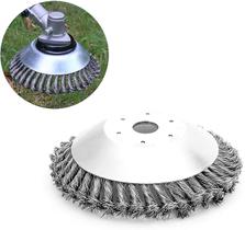 Cortador de grama de roda de remoção de ervas daninhas de fio de aço de ficção cortador de grama cortador de grama cortador de remoção de grama