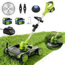 Cortador de Grama Elétrico iToolMax 4 em 1 Sem Fio, Corte de 12" Cortador de Grama Elétrico iToolMax 4 em 1 Sem Fio, Corte de 12"