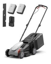 Cortador de Grama LiTHELi 14" Sem Fio com Motor Brushless e 2 Baterias de 5Ah