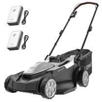 Cortador de grama LithEli 18" 40V Bateria sem fio sem escova 2x4,0Ah